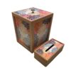 Perzische Houten Prullenbak & Zakdoos Set – Negar