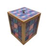 Perzische Houten Prullenbak & Zakdoos Set – Nina