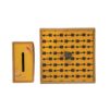 Perzische Houten Prullenbak & Zakdoos Set – Parrot