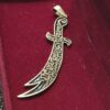 Zulfiqar Zwaard Ketting – Zilveren Imam Ali Hanger