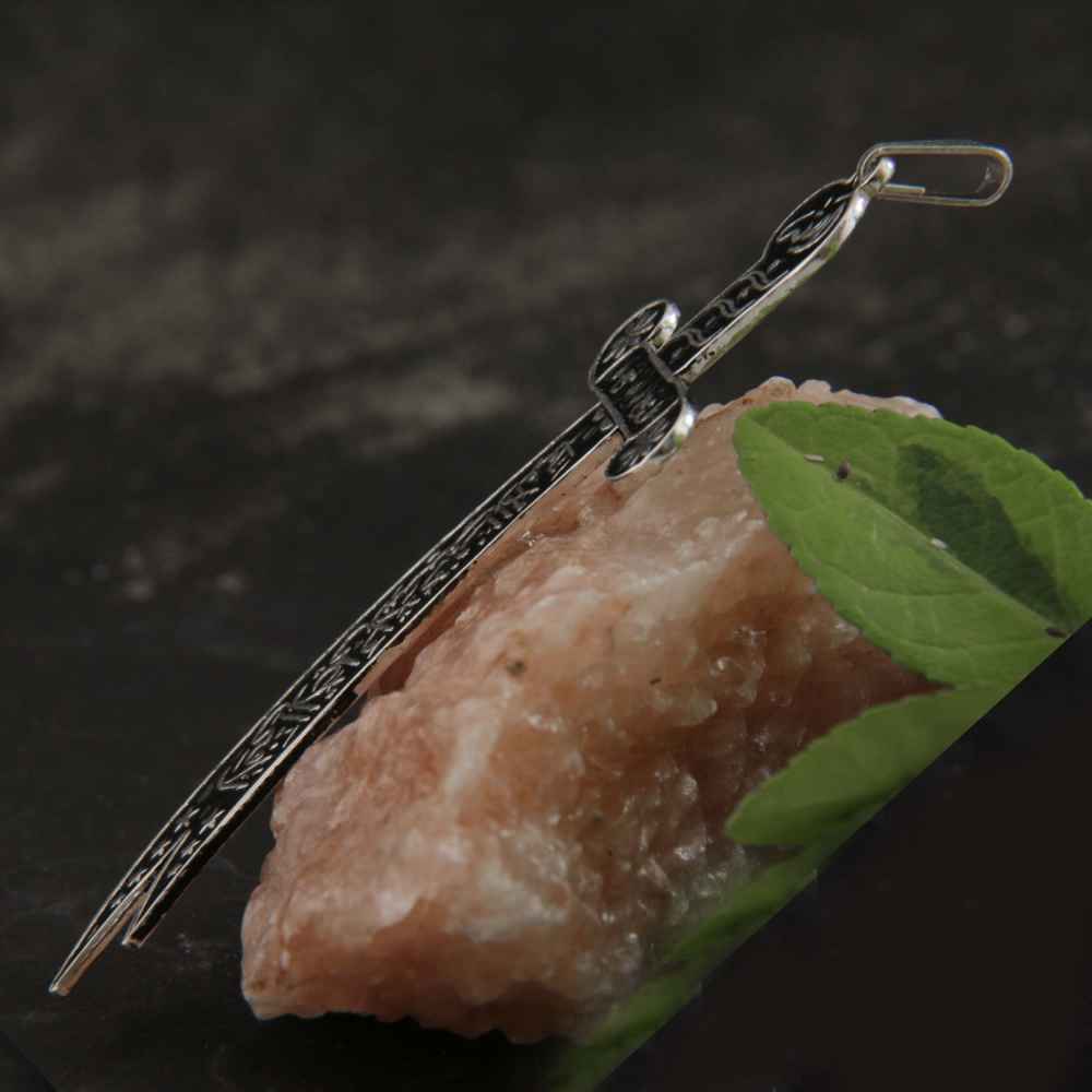 Zulfiqar Zwaard Ketting – Zilveren Hanger