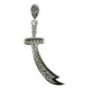 Zulfiqar Zwaard Ketting – Zilveren Schakelketting