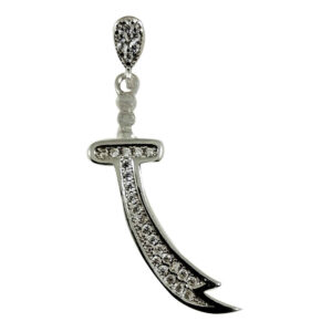 Zulfiqar Zwaard Ketting – Zilveren Schakelketting