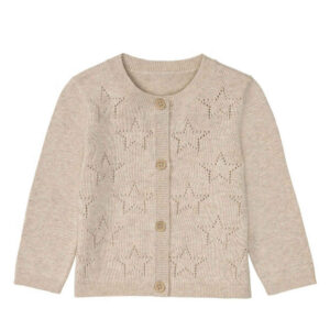 Gebreid Babyvest met Lange Mouwen – Model Soshiant