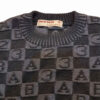 Gebreide Babypullover – Model Parasto Navy Ruit