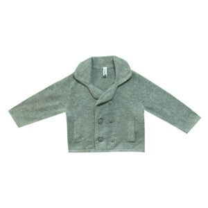 Gebreide Babypullover – Model Alborz Groen