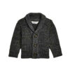 Gebreide Babypullover – Model Sasha Zwart