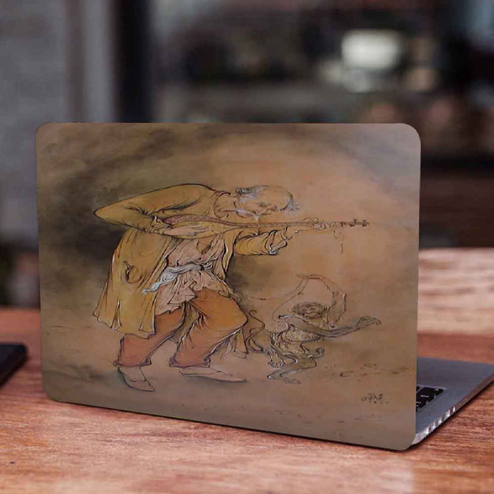 Perzische Laptop Skin Sticker Decal Model Oude Man
