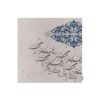 Fluwelen Tafelkleed – Perzische Kalligrafie Geïnspireerd Design Nafez
