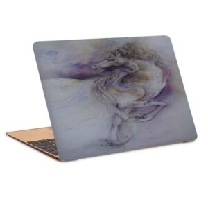 Paarse Laptop Skin – Perzische Schilderkunst