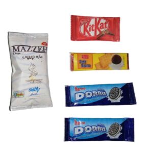Set van 5 Perzische Koelkastmagneten – Nostalgisch Koekjes Model