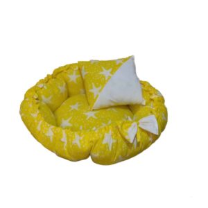 Gele Katoenen Babynest – Mobin Model