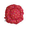 Rond Babynestje - Model Night met Sterrenmotief – Rood