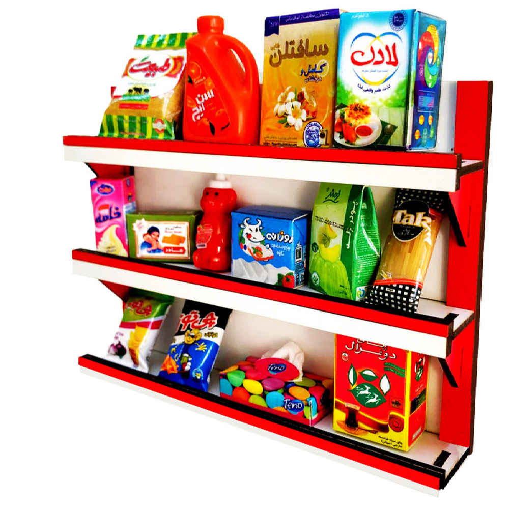 Perzische Koelkastmagneten Set – Mini Snack Model – Rood