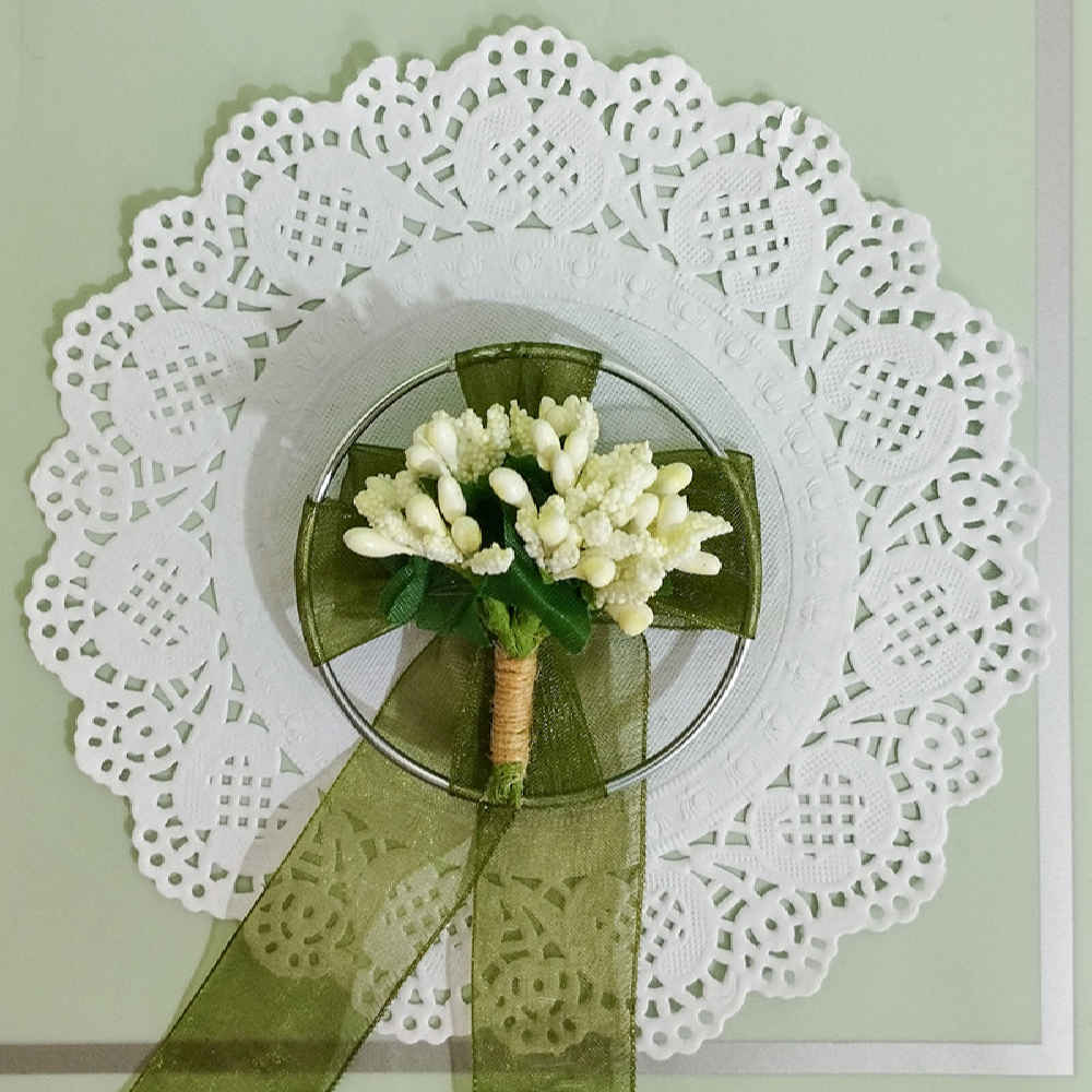 Bruiloft Bedankje Model Bloemen – Handgemaakt