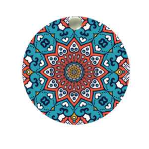 Klassieke Blauwe Zakspiegel Sanam – Perzisch Design