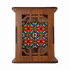 Jahan Motif – Artistieke Perzische Houten Pennenhouder voor Bureau