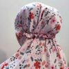 Islamitische Namaz Chador met Mouwen voor Vrouwen – Ideaal voor Gebed – Bloemenpatroon Sahar