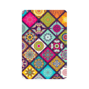 Perzische Creditcard Sticker — Zarin Artistiek — Roze