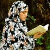 Islamitische Namaz Chador met Mouwen voor Vrouwen – Ideaal voor Gebed – Bloemenpatroon Zara