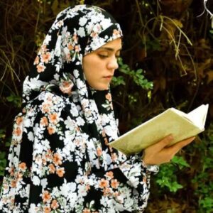 Islamitische Namaz Chador met Mouwen voor Vrouwen – Ideaal voor Gebed – Bloemenpatroon Zara