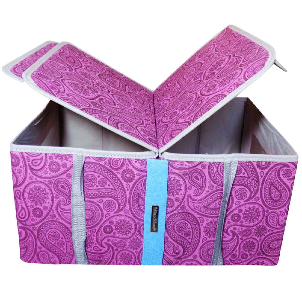 Picknicktas Sahra – Roze Paisley Patroon