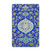 Perzische Creditcard Sticker — Blauw Traditioneel Patroon