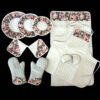 11-Delige Bloemen Keukenschort Set – Mamisa Model