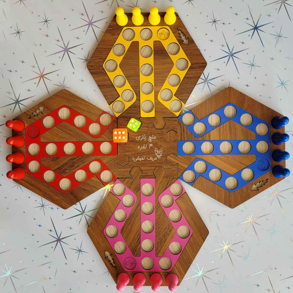 Mensch ärgere Dich nicht (Ludo) & Slangen en Ladders Spelset – Voor 6 Spelers