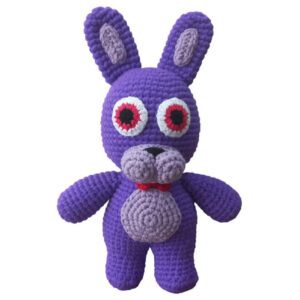 Amigurumi Gevulde Ezel Knuffeldier – Handgemaakt Gehaakt Pluche Speelgoed