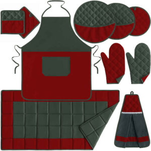 10-Delige Keukenschort Set – Dream House Model