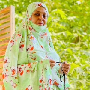 Islamitische Namaz Chador met Mouwen voor Vrouwen – Ideaal voor Gebed – Lichtgroen
