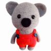 Amigurumi Gevulde Koala Knuffeldier – Handgemaakt Gehaakt Pluche Speelgoed