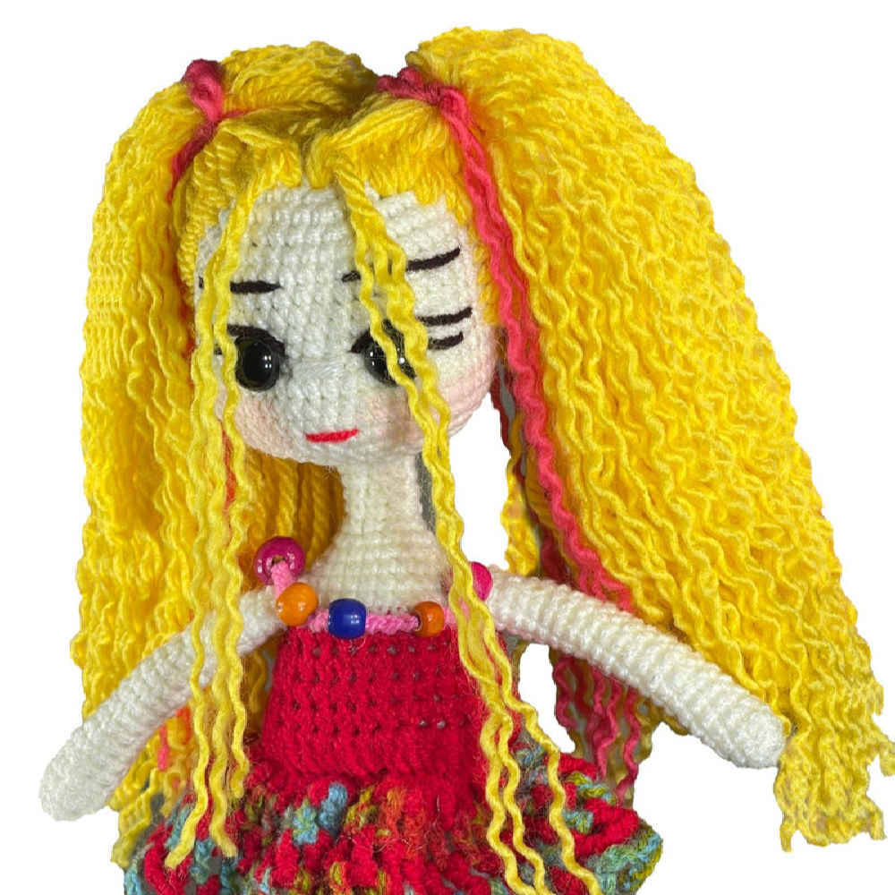 Amigurumi handgemaakte gehaakte pop Shiny