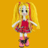Amigurumi handgemaakte gehaakte pop Shiny