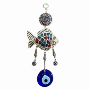 Boze Oog Wandhanger Amulet – Model Vis