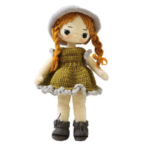 Amigurumi handgemaakte gehaakte pop Anne Shirley