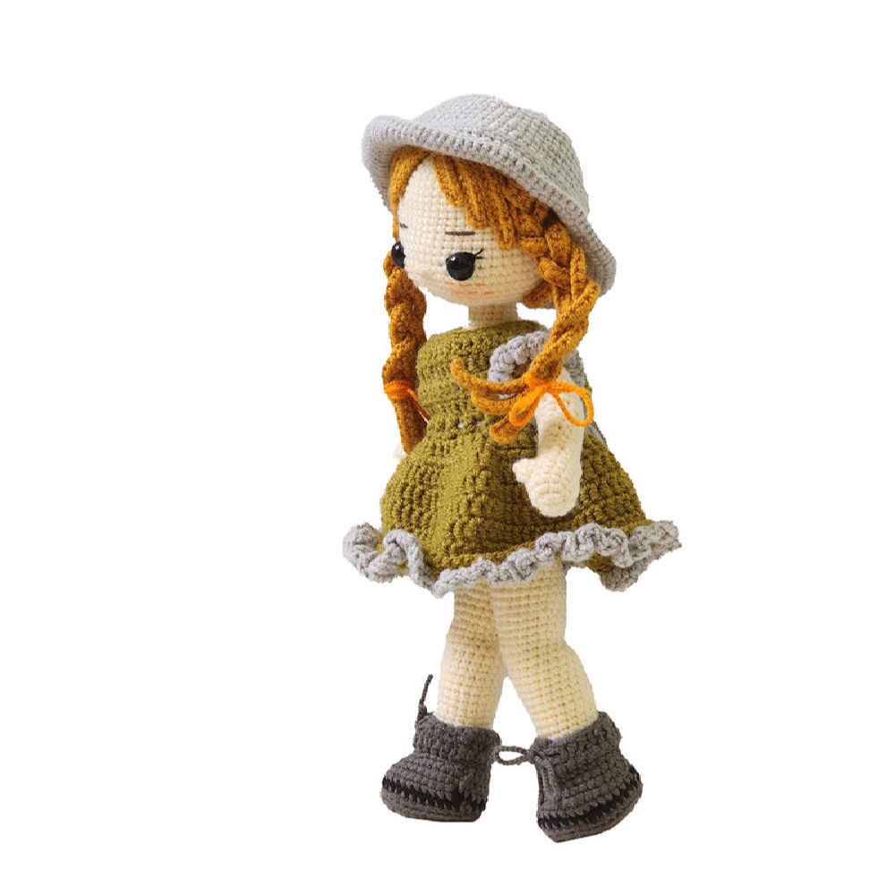 Amigurumi handgemaakte gehaakte pop Anne Shirley