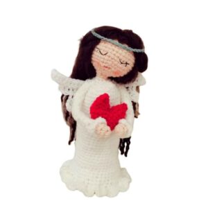 Amigurumi handgemaakte gehaakte pop Smile