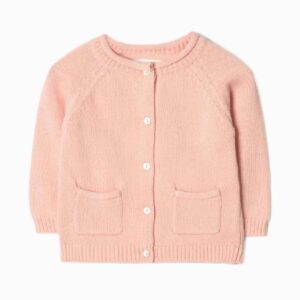 Gebreide Babypullover – Model Sepehr Roze
