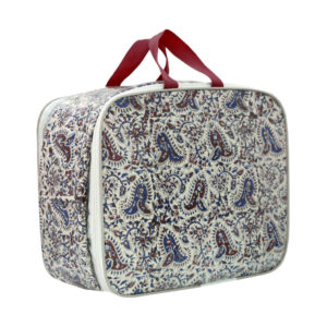 Katoenen Bewaartas – Model Behnan met Paisley Patroon