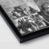 Perzische PVC Print met Frame – Mensenleven Muurkunst