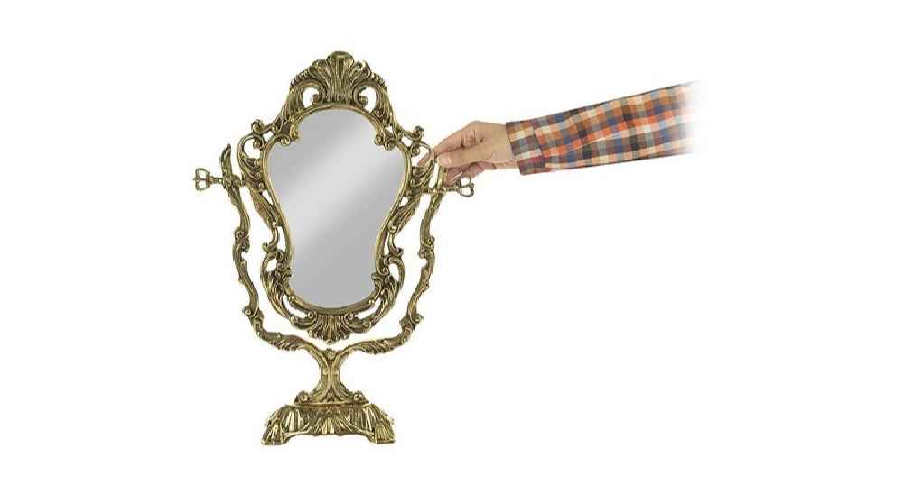 Bronzen Messing Spiegelset – Star Design