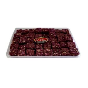 Lokum Turkse Delight – Walnoot & Rozenblaadjes (400g)