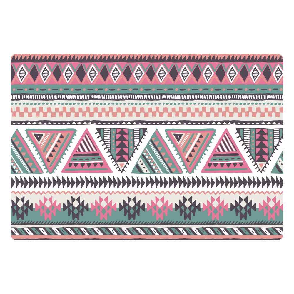 Roze Etnische Laptop Skin & Toetsenbord Sticker