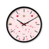 Fantasy Moderne Bureaoklok Roze Hart