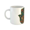 Islamitische Keramische Koffiemok – Hamsa & Boze Oog Patroon