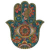 Islamitische Keramische Koffiemok – Hamsa & Boze Oog Patroon