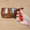 Handgemaakte Houten Kuksa Mok Arko – Rustieke Outdoor Mok