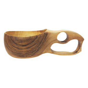 Houten Kuksa Mok Toomaj – Handgemaakte Rustieke Beker
